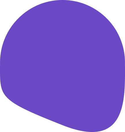 Forma morada decorativa derecha